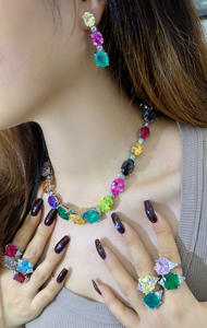 LAVINA SN24119MX, Plata de Ley 925, Bañado en Oro Rodio, Zirconia en Forma de Perla, Colgante Largo, Romántico y Lujoso para Mujer, para Bodas - Product Image 5