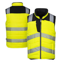 Gilet de sécurité haute visibilité 100 % polyester OEM, vêtements de travail, construction, gilet de protection personnalisé