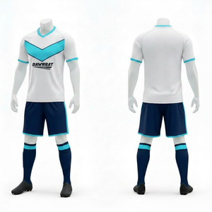 Custom Club Football Uniform with Logo, Breathable Fabric Uniform| <b>Men</b> Women Youth Sizes | Lightweight Quick Dry Training Sports - Product Image 5