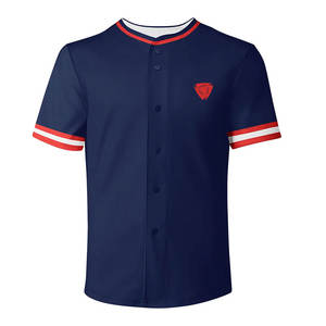 Sporty Style Men Baseball Jersey Stretch Fit Comfortable Fabric For <b>Players</b> <b>Game</b> Training Use - Product Image 1