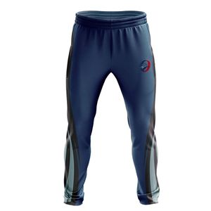 Pantalones de Cricket Sublimados Azul Marino para Hombre, Pantalones Deportivos de Poliéster, Ropa de Equipo, Entrenamiento, Ropa Deportiva de Alto Rendimiento - Product Image 1