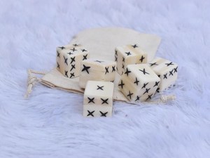 Dés à jouer en os de buffle faits main de haute qualité, dés de jeu en os de buffle avec taille et design précis, 6 faces, nouveau design - Product Image 4