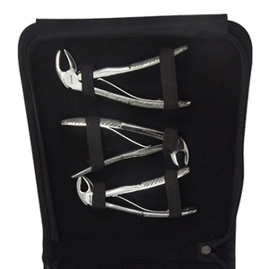 Kit de Pinzas de Extracción Dental Pediátricas Manuales M.A SIDDIQUE INTERNATIONAL, Certificado CE, Acero Inoxidable Plateado, Clase I - Product Image 4