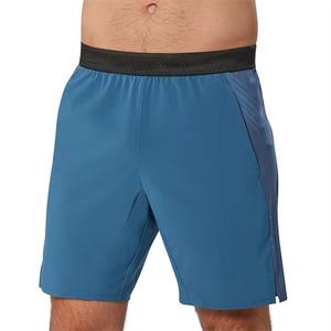 Pantalones Cortos Deportivos Personalizados al por Mayor para Hombre, de Lana, Sólidos, Transpirables, para Correr y Gimnasio, Ajuste Musculoso, Secado Rápido, con Logotipo Personalizado - Product Image 2