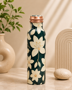 Handmade Enamelled <b>Copper</b> Water <b>Bottle</b> Pure <b>Copper</b> <b>Drinking</b> <b>Bottle</b> Ayurvedic <b>Copper</b> <b>Bottle</b> Designer Printed <b>Copper</b> <b>Bottle</b> - Product Image 6