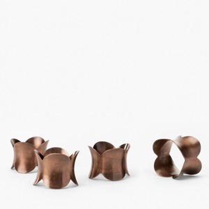 Anillos de Servilleta de Metal de Lujo de Grado Hotelero para Banquetes, Fiestas y Servicios de Catering - Ecológicos - Product Image 2