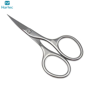 Pochette en cuir de luxe, ciseaux à cuticules et à ongles en acier inoxydable, outil de manucure de haute précision, ciseaux à ongles avec manche en acier - Product Image 6