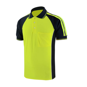Camiseta Polo de Seguridad con Logotipo Personalizado al por Mayor, la Mejor Calidad, Antibacteriana, Nuevo Diseño, Camiseta Polo de Seguridad Reflectante - Product Image 5