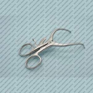 Rétracteur Gelpi 4,5 pouces 1x1 à pointes acérées auto-serrantes, instrument chirurgical général pour l'exposition des plaies et la rétraction des tissus mous - Product Image 5