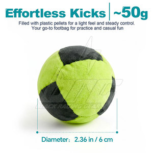 Top Grade In Stock <b>Hacky</b> <b>Sack</b> Ball Best Material <b>Hacky</b> <b>Sack</b> Ball Low Moq <b>Hacky</b> <b>Sack</b> Ball For Sale - Product Image 3