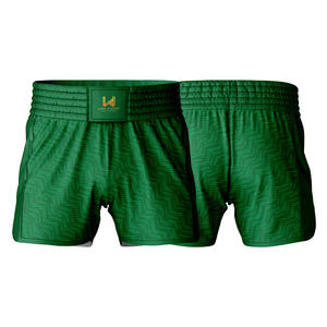 Shorts de boxe et de Muay Thai unisexes, taille haute, légers, respirants, 100 % polyester, imprimés par sublimation, coupe ajustée, uniforme d'arts martiaux - Product Image 6