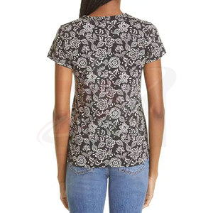 T-shirt imprimé pour femme, vêtement décontracté confortable pour une mode et un style de vie modernes. - Product Image 5