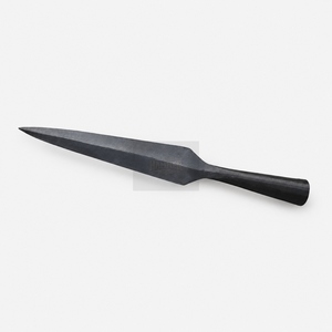 หัวเครื่องมือเหล็กกล้าคาร์บอนสูง Dark Hammer DHA-3001-L-BK รูปทรงใบไม้ ของสะสมงานศิลปะโบราณ ชิ้นส่วนงานฝีมืออุตสาหกรรม ผลิตในอินเดีย - Product Image 3