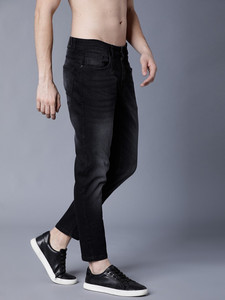 Jean en denim décontracté pour homme, coupe ample, éco-responsable, jambe large, déchiré, logo personnalisé, vente en gros, haute qualité - Product Image 2