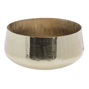 Cuenco Decorativo de Metal de Latón Antiguo Martillado, Frutero Redondo de Lujo para Mesa, Plato Artesanal para Decoración del Hogar y Hoteles - Product Image 2