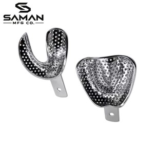 Bandeja de Impresión Dental Profesional de Acero Inoxidable Reutilizable para Moldes Dentales, para Dentistas, Clínicas de Ortodoncia y Suministros Dentales - Product Image 5