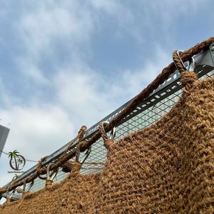 Cortina de Fibra de Coco de Alta Durabilidad, Hecha con Cuerda de Coco Premium, Separador de Privacidad, Pantalla Parasol para Cafés, Resorts y Jardines - Product Image 5