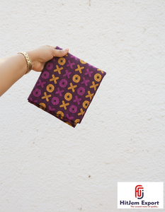 Custom Printed African Wax Cotton Fabric Ankara Kitenge for Fashion <b>Garment</b> Manufacturing Bulk OEM ODM Service - Product Image 3