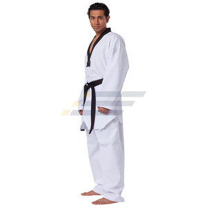 Uniforme de Taekwondo de Algodón de Última Moda Unisex, de la Mejor Calidad, Estilo Nuevo, con Logotipo Personalizado Bordado, Estilo Hip Hop, Talla Grande - Product Image 4
