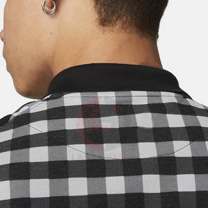 T-shirt de golf moderne pour hommes, tissu extensible léger, idéal pour les jeux d'été, la pratique et la mode décontractée - Product Image 5