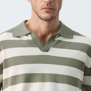 Servicio OEM, Diseño de Camiseta para Hombre con Cuello Camisero, Logotipo Personalizable, Ropa Casual / Mangas Largas, Alta Calidad - Product Image 2