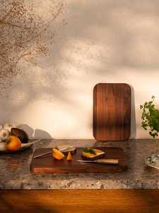 Planche à découper en bois antique de haute qualité pour couper le fromage, écologique, passe au lave-vaisselle, forme rectangulaire, durable - Product Image 5