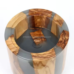 Exquisite Handcrafted Epoxy Resin and Acacia <b>Wood</b> Bukhoor <b>Burner</b> Artistic Design Oud Holder Home Fragrance Ramadan Eid Gifting - Product Image 6