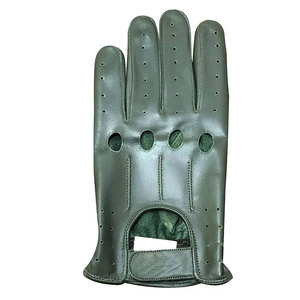Leather Driver Work Gloves With Strap Comfort And Abrasion Resistance Working Driving Gloves for unisex - Product Image 1