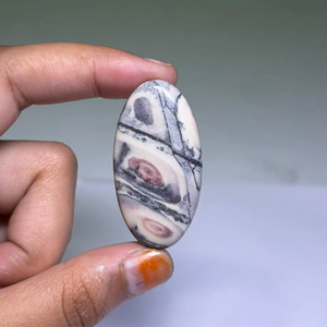 Pierre précieuse en jaspe cabochon 100 % naturel de haute qualité pour la lithothérapie, jaspe en vrac pour la fabrication de bijoux - Product Image 1