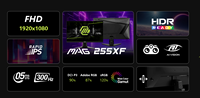 Monitor Gaming MAG 255XF 24,5 inci 300Hz 0,5ms HDR 100% SRGB DP/ Fast IPS