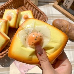 ของเล่นบีบได้เหมือนจริง รูปไข่ดาวน่ารัก ทำจากวัสดุ PU สำหรับบรรเทาความเครียดและความวิตกกังวล ของเล่นคลายเครียดสำหรับเด็กผู้หญิง - Product Image 2