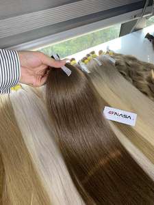 Articles chauds en gros # Extensions de cheveux humains vierges de qualité supérieure, 60 cm, prix de gros vietnamien, 5 couleurs - Product Image 3