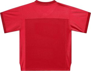 Camiseta Deportiva Roja con Cuello en V, Poliéster Ligero, Forma Rectangular, 100% Poliéster, Importada - Product Image 2