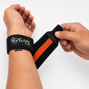 Ceinture de soutien lombaire GAPE SPORTS, fermeture à boucle réglable, respirante, en spandex et polyester, pour entraînement musculaire, musculation, unisexe - Product Image 5