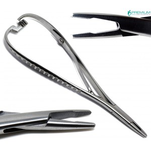 เครื่องมือดูแลรากฟันระดับมืออาชีพ Mathieu Needle Holder เครื่องมือผ่าตัดแบบใช้มือ ทำจากสแตนเลส สำหรับใช้ในศัลยกรรมกระดูก รุ่น Model - Product Image 5