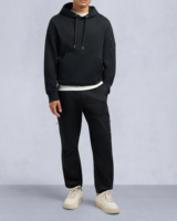 Sweat-shirts à capuche double couche en coton épais 100 % pour l'hiver, imprimés sur mesure, style streetwear, en molleton premium, OEM ODM