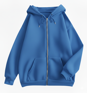 Womens Oversized <b>Zip</b> <b>Up</b> Hoodie Solid Color Fleece Hooded Sweatshirt Long Sleeve Casual Full <b>Zip</b> <b>Jacket</b> Loose Fit Winter Hoodie - Product Image 5