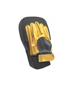 Almohadillas de Entrenamiento de Boxeo de Cuero Genuino Curvadas KAPUR Power Tek con Logotipo Personalizado al por Mayor, para MMA, Kickboxing y Entrenamiento de Golpeo - Product Image 2