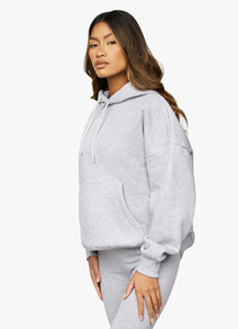 Vente directe usine – Sweat à capuche personnalisé pour femme, haute qualité, manches longues, léger, hiver, avec logo frontal - Product Image 4