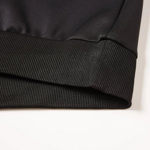 Ensemble de survêtement noir à capuche pour homme, très demandé, avec imprimé tigre bleu, manches longues, joggers décontractés, poches latérales, pour l'automne - Product Image 6