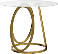 Tabouret de bar moderne de luxe, fait main, écologique, convertible, pour salon, avec plateau en verre et structure en acier