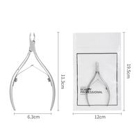 Coupe-ongles chirurgical professionnel MORJE en acier inoxydable, lame plate droite, pointe affûtée, ouverture large, durable, pour adulte