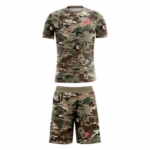 Uniforme de Portero de Fútbol Personalizado, 100% Poliéster, Ligero, para Juego Profesional, Transpirable, Mangas Cortas, OEM, ODM - Product Image 1