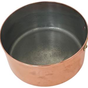 Bol de service à dessert et à pâtes en cuivre de forme ronde de qualité supérieure idéal pour le dessus de table à la maison parfait pour les événements de mariage - Product Image 1