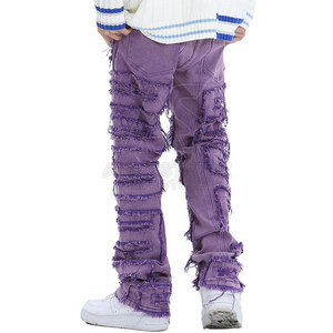 Pantalones de Lona Ligeros y Cómodos con Corte Holgado y Tejido Transpirable 100% Algodón, Atuendo Casual Moderno - Product Image 4