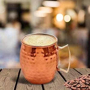 100% Pure Copper <b>Mug</b> with Lid Durable Copper Drinkware for Kitchen and Home Use from Indian Manufacturer and Supplier - Product Image 5