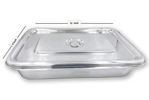 New Stainless Steel Manual Surgical Dental Sterilizer Instrument <b>Box</b> Organizer Instrument/<b>Tools</b> Storage Tray Custom Sizes - Product Image 3