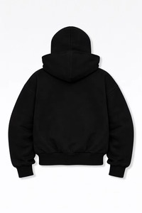 Sweat-shirt décontracté pour homme en coton 100% avec strass, doublure polaire respirante, séchage rapide et confortable – Vente en gros OEM - Product Image 6
