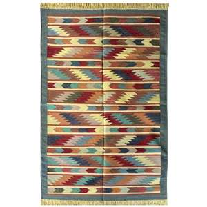 Premium Modern Cotton Flatweave Dhurrie Rug <b>Runner</b> with Customizable Color and Stain Resistant for Kitchen Bedroom Spaces-027 - Product Image 2