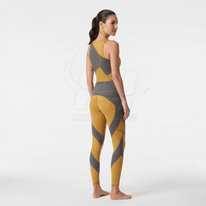 Conjunto Deportivo Ligero y Elegante para Mujer, Conjuntos de Yoga con Tela Suave y Elástica para Gimnasio, Entrenamiento, Yoga y Ejercicio - Product Image 3